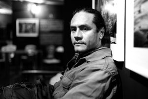 Oscar Machon, artist portrait, El Salvador album