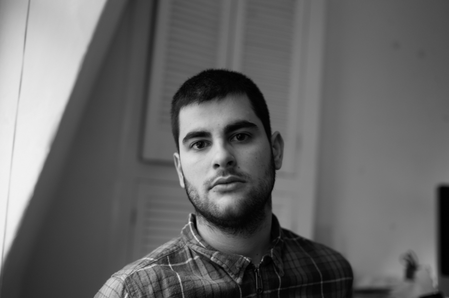 Pablo Lopez Blanco, artist portrait, London Album