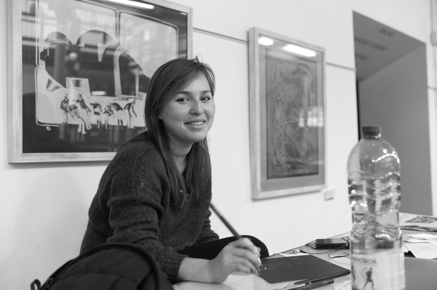 patricia blanco, artist portrait, Galicia Album