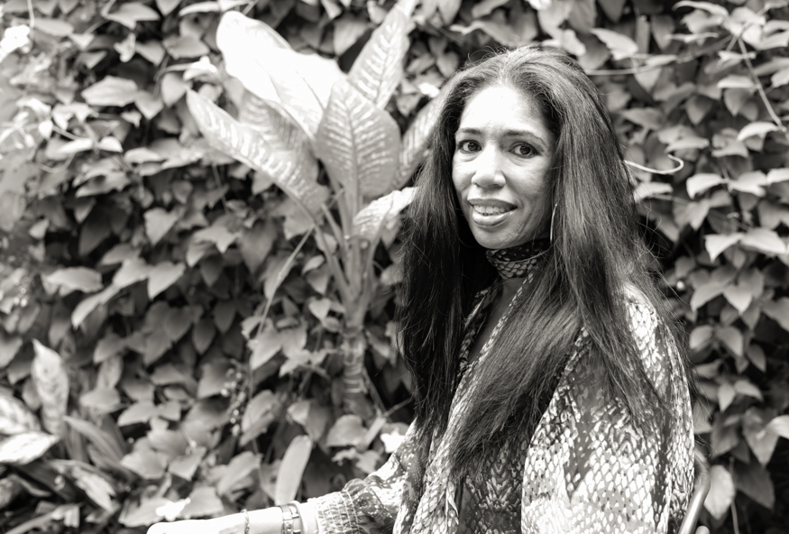 Paty Prado, artist portrait, El Salvador album