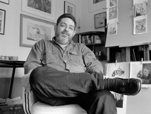 Rafael Riera de Rivera, artist portrait, Madrid album