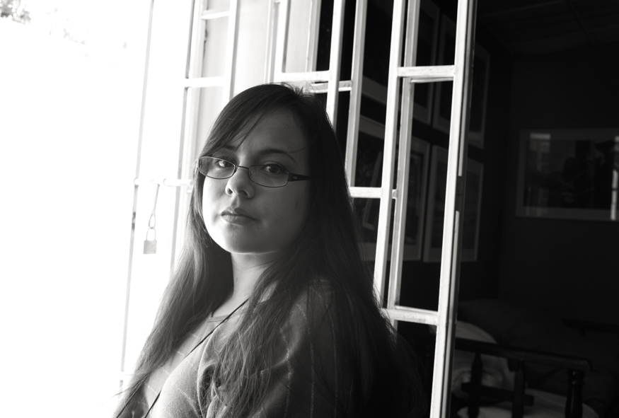 Rebeca Maria Tovar Blanco, artist portrait, El Salvador album