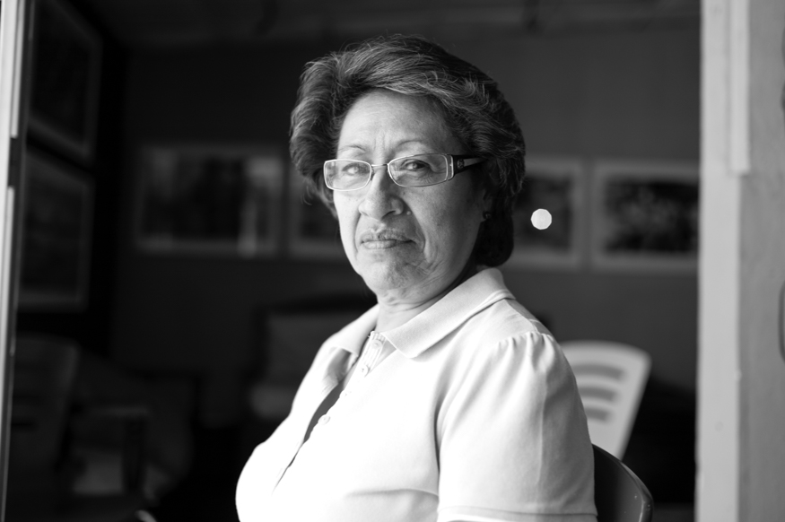 sandra monroy de acosta, artist portrait, El Salvador album