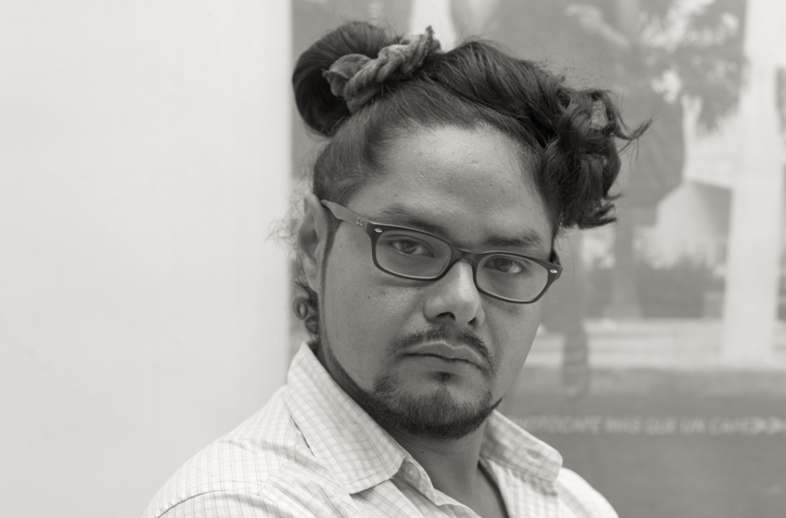 serge roberto cordoba castillo, artist portrait, El Salvador album