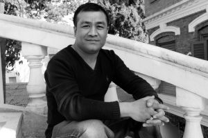 Abin Shrestha, artist photographic portrait, Nepal album