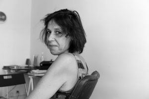 Adrienne Arth, artist photographic portrait, Paris album