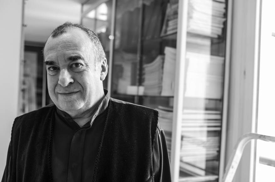 Alain Kleinmann, artist photographic portrait, Paris album