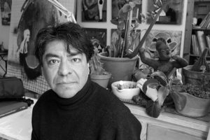 Alberto Ramirez, artist photographic portrait, Paris album