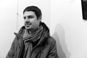 Alekxandar Todorov, artist photographic portrait, Paris album