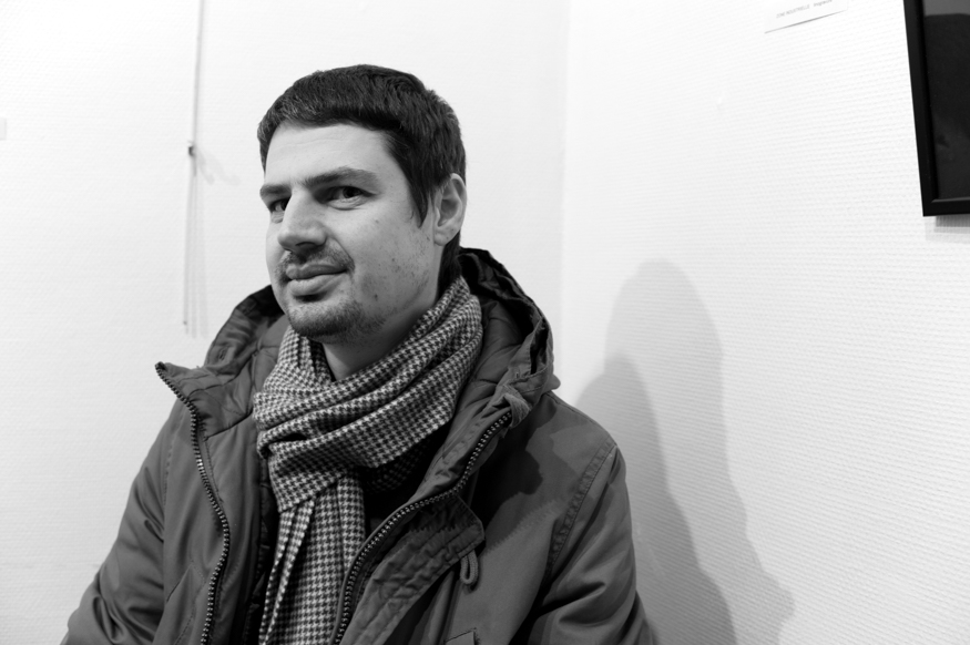 Alekxander Todorov, artist photographic portrait, Paris album