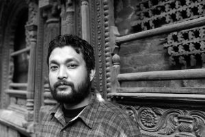 Anil Shahi, artist photographic portrait, Nepal album