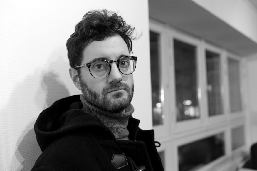 Axel de Stampa, artist photographic portrait, Paris album