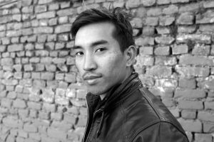 Chemi Dorje Lama, artist photographic portrait, Nepal album