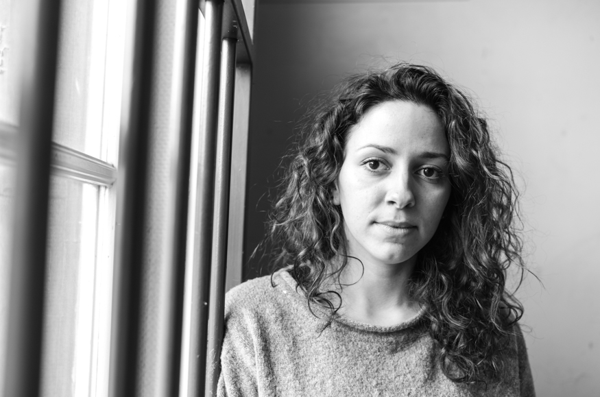 Cloe Muro, artist photographic portrait, Paris album