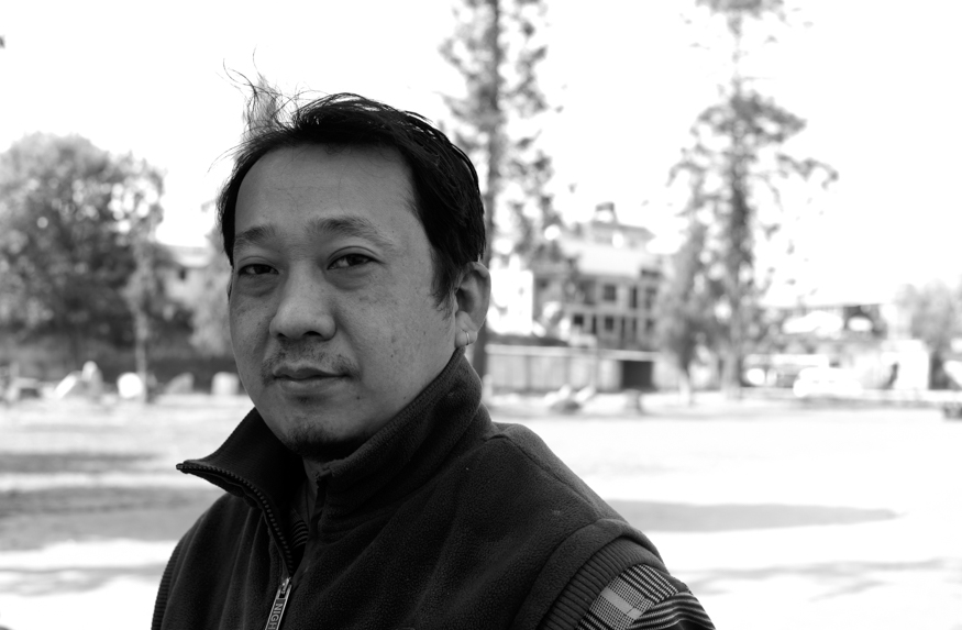 Dhan Bdr. Yakha _Dhanu , artist photographic portrait, Nepal album