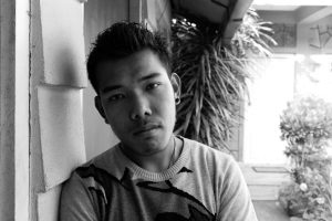 Durga Bdr Grg, artist photographic portrait, Nepal album