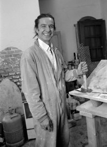 Gerardo de Pablo, artist photographic portrait, Paris album