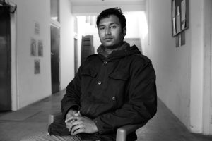 Gaurab Ratna Bajracharya, artist photographic portrait, Nepal album