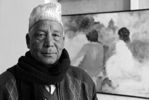 Hari Khadka, artist photographic portrait, Nepal album