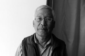 Hem Poudel, artist photographic portrait, Nepal album