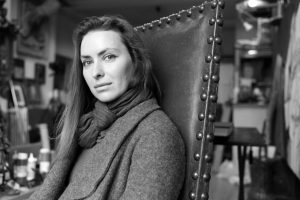 Iglika Christova, artist photographic portrait, Paris album