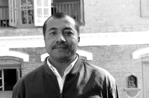 Kamlesh Maharjan, artist photographic portrait, Nepal album