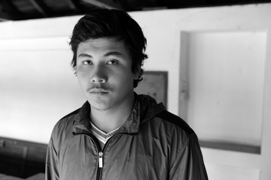 Kshitiz Maharjan, artist photographic portrait, Nepal album