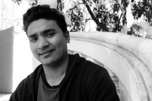 Mukesh Shrestha, artist photographic portrait, Nepal album