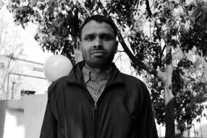 Narendra Pd. Bhandari, artist photographic portrait, Nepal album