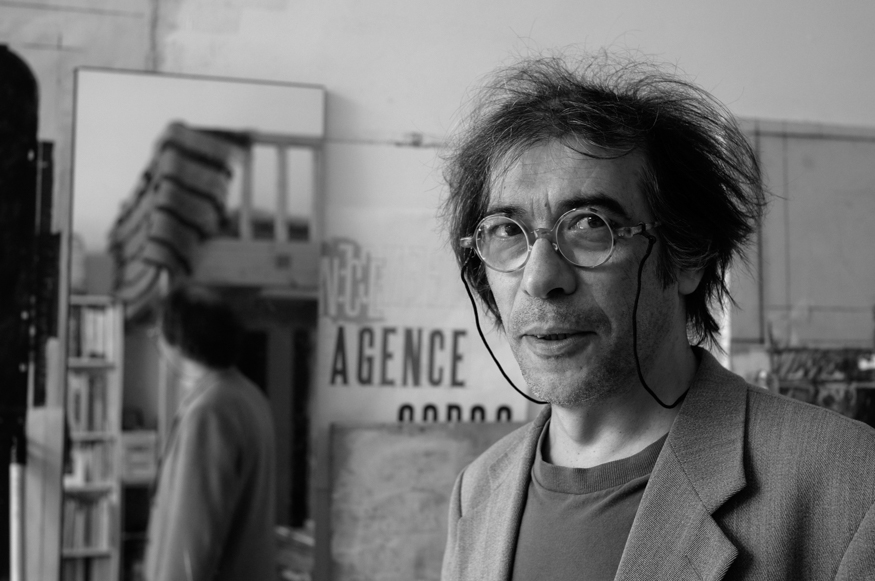 Olivier Le Bars, artist photographic portrait, Paris album