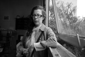 Pascale Baud, artist photographic portrait, Paris album