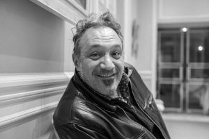 Patrice Loubon, artist photographic portrait, Paris album