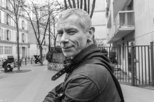 Philippe Deutsch, artist photographic portrait, Paris album