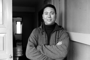 Prithvi Shrestha, artist photographic portrait, Nepal album