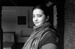 Promina Shrestha, artist photographic portrait, Nepal album