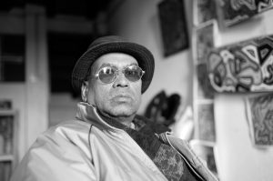 Puran Khadka, artist photographic portrait, Nepal album