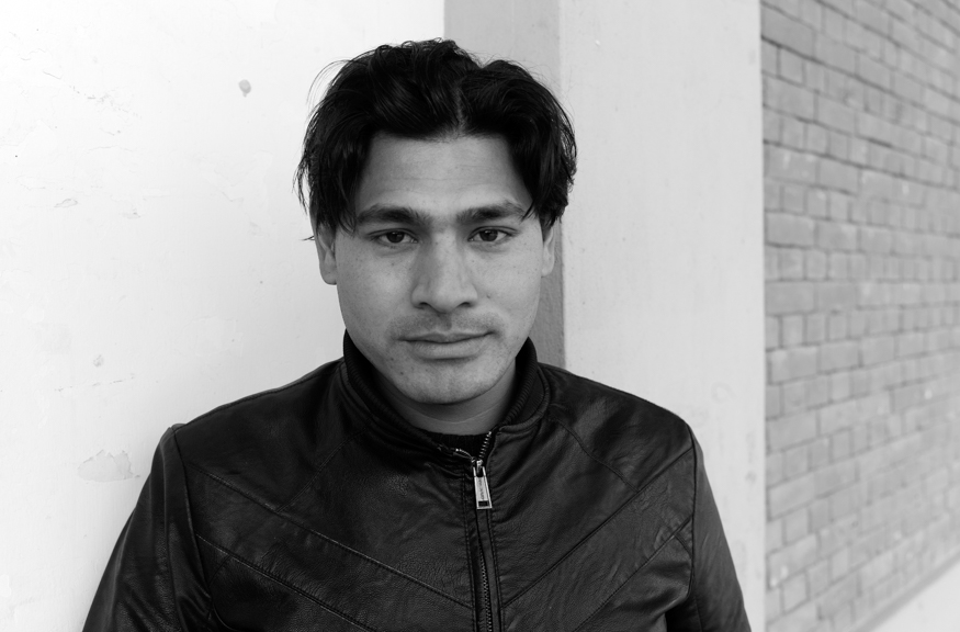 Rabindra Kumar Shrestha, artist photographic portrait, Nepal album