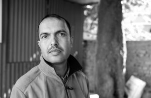 Rajan Kaphle, artist photographic portrait, Nepal album