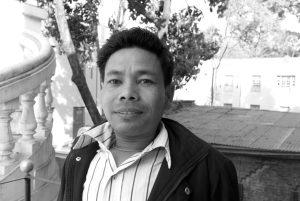 Rakesh Maharjan, artist photographic portrait, Nepal album