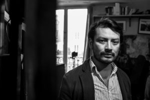 Rodolfo Oviedo Vega, artist photographic portrait, Paris album