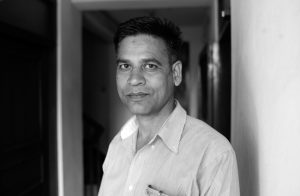 SC. Suman, artist photographic portrait, Nepal album