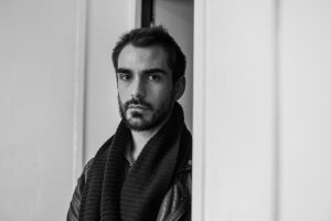 Simon Marin Petit, artist photographic portrait, Paris album