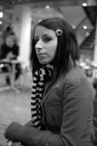 Sophie Varela, artist photographic portrait, Paris album