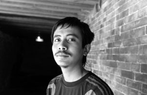 Sudin Shrestha, artist photographic portrait, Nepal album