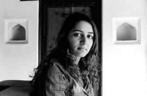 Usha Sharma, artist photographic portrait, Nepal album