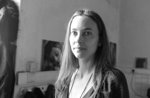 Veronica Mecchia, artist photographic portrait, Paris album