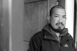 Amar Gurung, artist photographic portrait, Nepal album