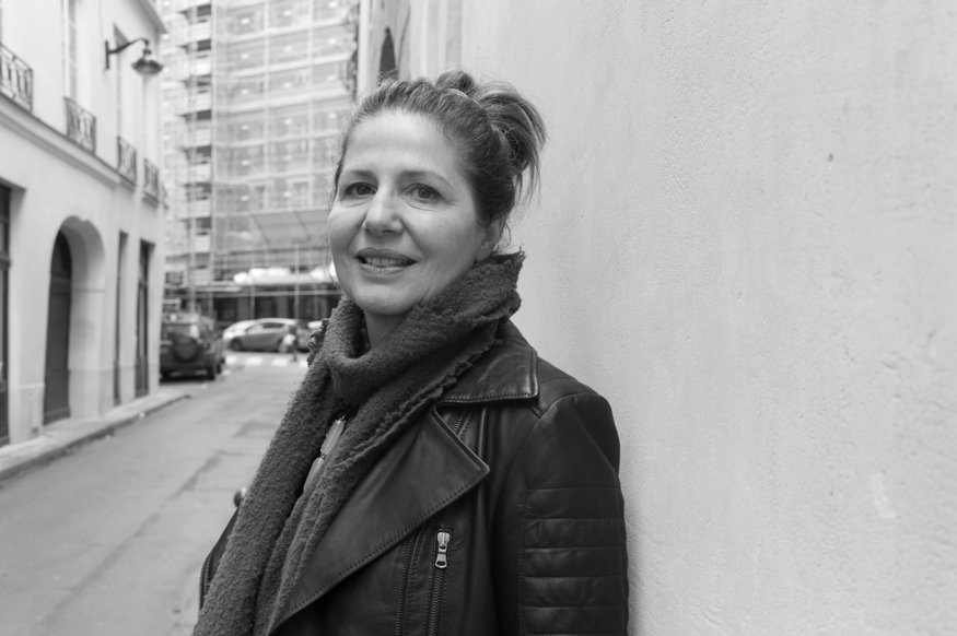 anne decup, artist photographic portrait, Paris album