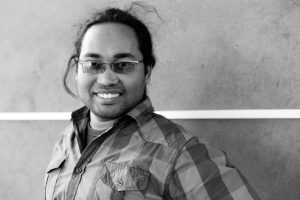 BK Nar Bahadur, artist photographic portrait, Nepal album