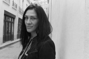 caroline lauzain, artist photographic portrait, Paris album